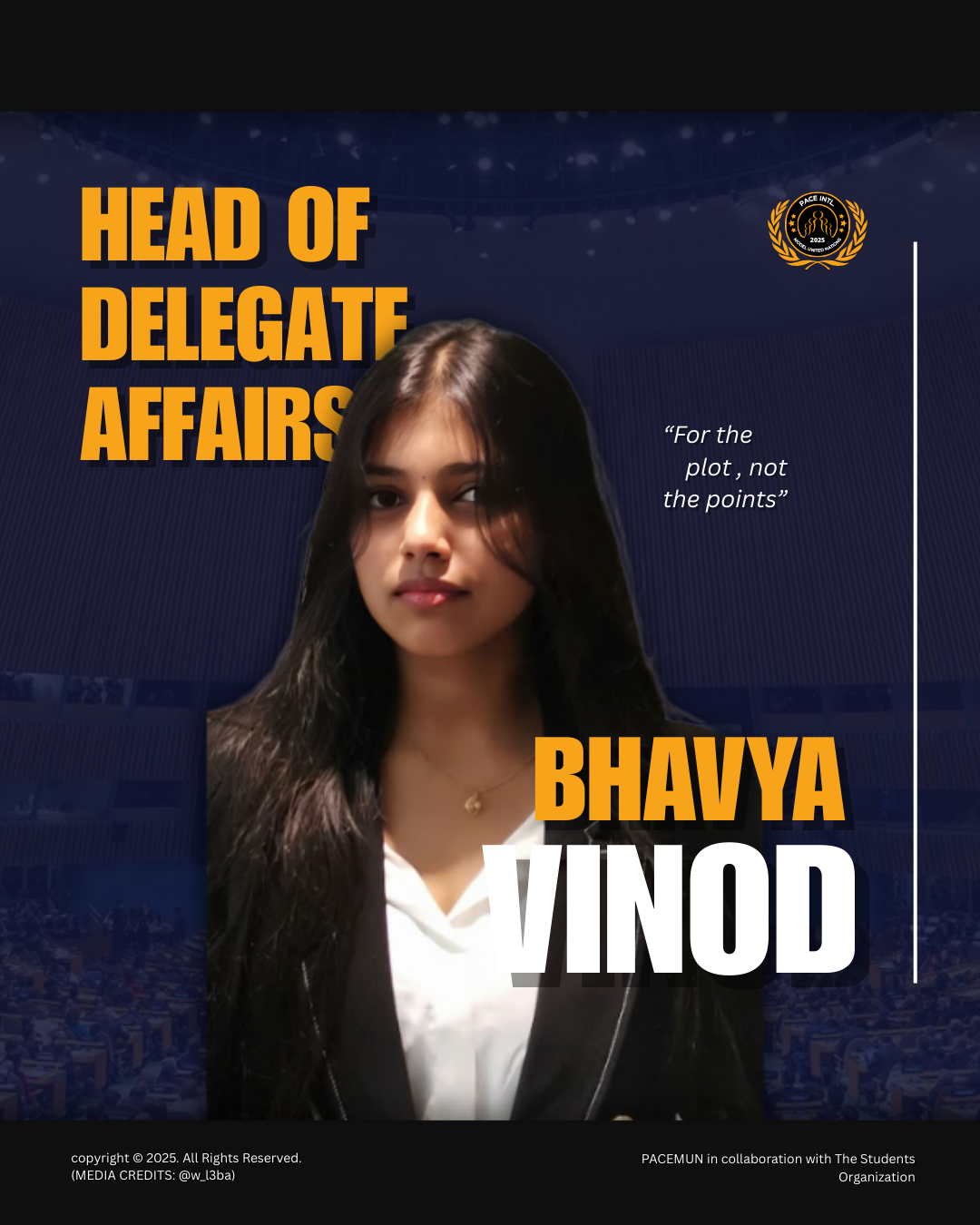 Head of Delegate Affairs