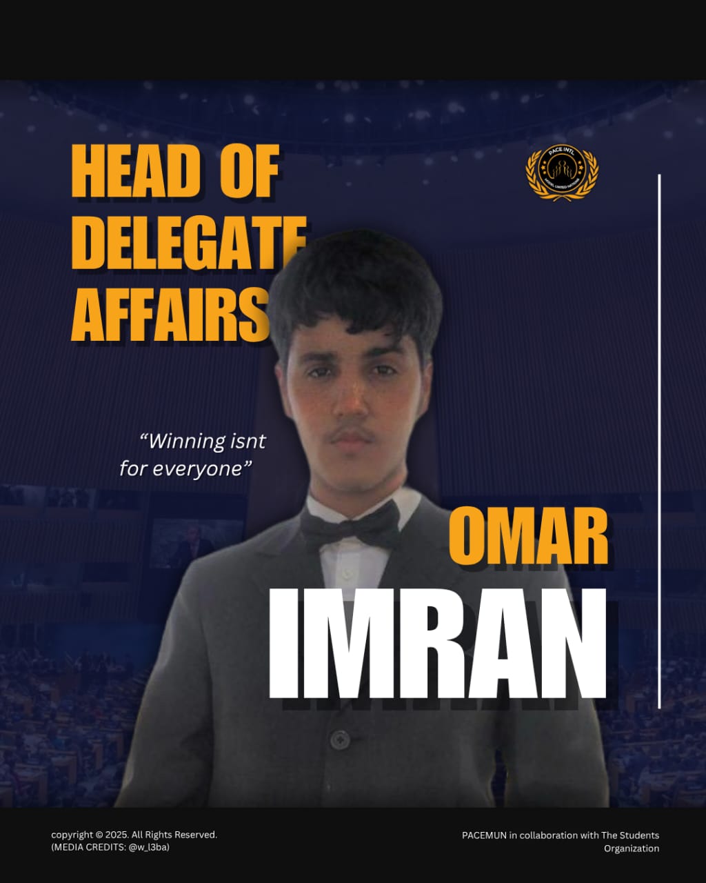 Head of Delegate Affairs
